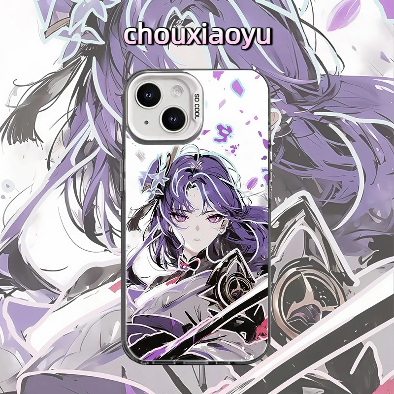 เหมาะสําหรับ Redmi note 14 13 12 11 5G เคส Xiaomi X6 Pro X5 F6 F5 F4 F3 เคสโทรศัพท์มือถือ Genshin Impact Raiden Shogun