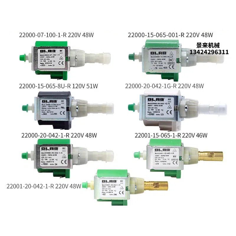 นําเข้าอิตาเลี่ยนแม่พิมพ์เครื่องวัดอุณหภูมิความดันปั๊ม OLAB22001-15-065-1-R Micro แม่เหล็กไฟฟ้าปั๊มน