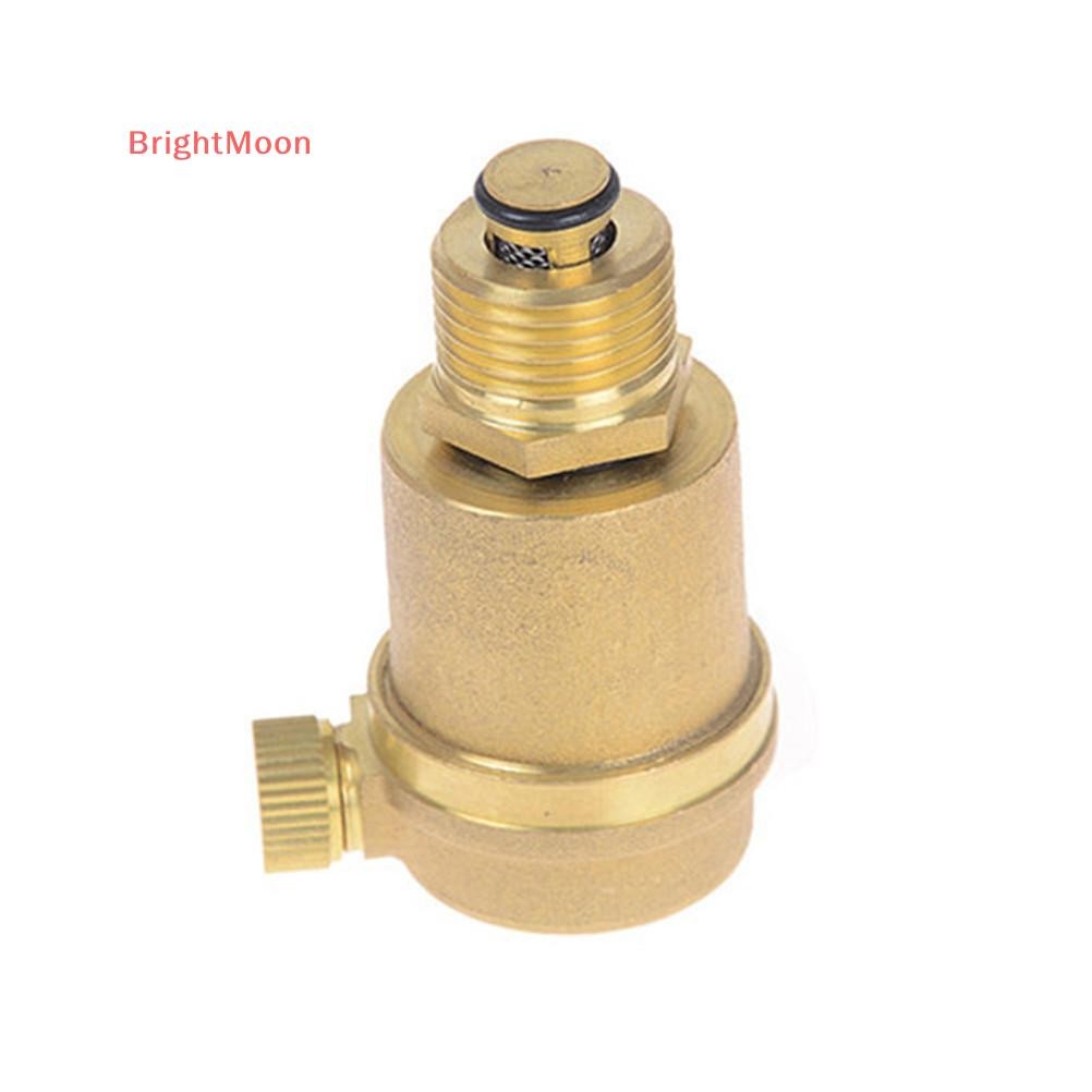 BrightMoon 1/2 "ทองเหลือง Air Vent วาล์วความดัน Vent วาล์วสําหรับเครื่องทําน้ําอุ่นพลังงานแสงอาทิตย์บรรเทา Nice