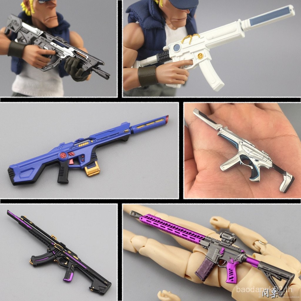 โมเดลอาวุธใหม่ 1/12 อุปกรณ์เสริมทหาร Figma มินิ ไมค์ วาโร ฟลาน SHF ปืน นาลันด์