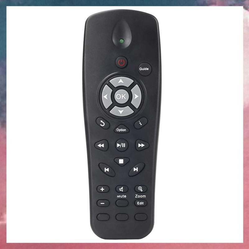 1 ชิ้นเปลี่ยนรีโมทคอนโทรล OPLAY021 สีดําแบบใช้ซ้ําได้ติดตั้งง่ายสําหรับ O Play Live MINI E6072 -R3 M