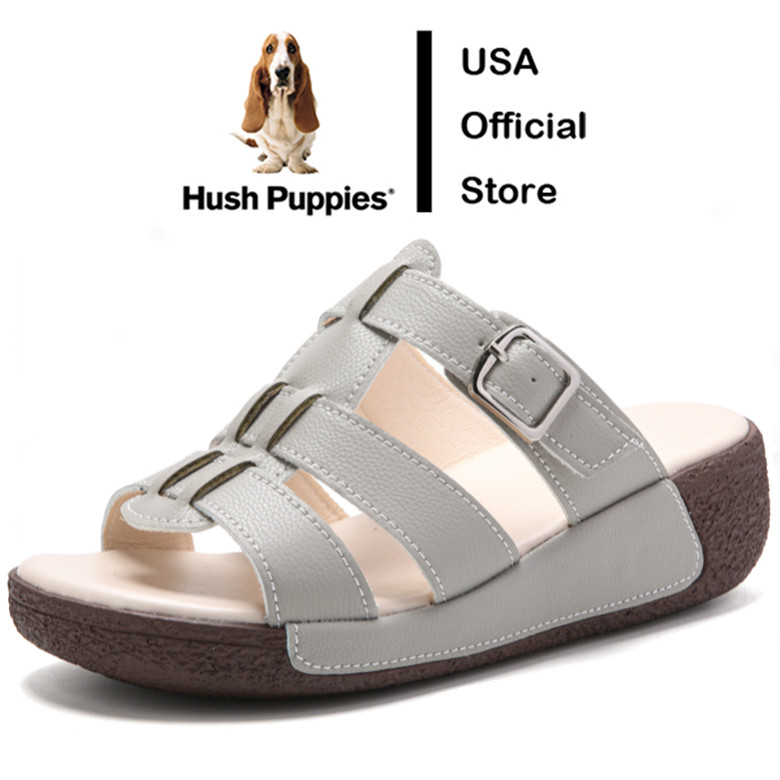 Hush Puppies รองเท้าผู้หญิง รองเท้าผู้หญิงฤดูร้อนของ เรือ รองเท้าส้นแบน ผู้หญิง