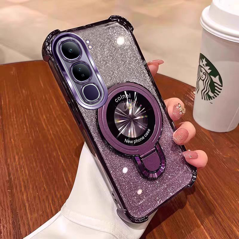 เคส VIVO Y19S Y100 Y200 Y300 5G V40 Lite 4G เคสโทรศัพท์สําหรับใหม่ Soft Anti fall เกราะป้องกันวงเล็บ UD