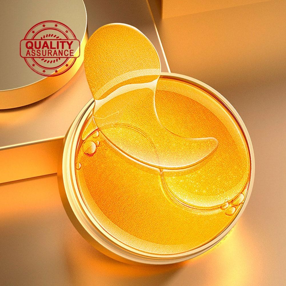 SEOMOU 24K Golden Eye Mask Patch Moisturizing Brightening Care 60 ชิ้น/กล่อง Firming Eye T3A7