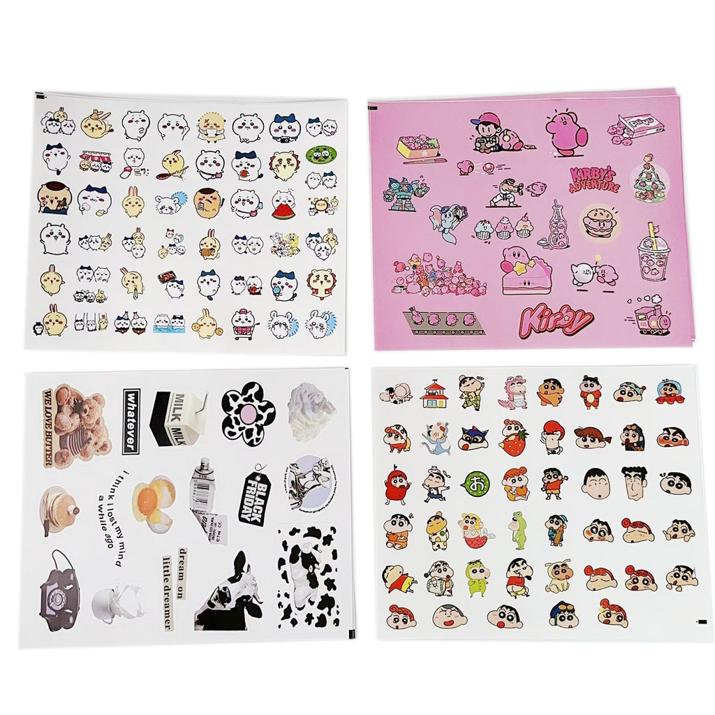 สติ๊กเกอร์ไดคัท กันน้ำ PVCสติ๊กเกอร์ลายการ์ตูน สติกเกอร์กันน้ํา สําหรับโน๊ตบุ๊ค แล็ปท็อป หมวกกันน็อค รูปลอก นักเรียนDIY