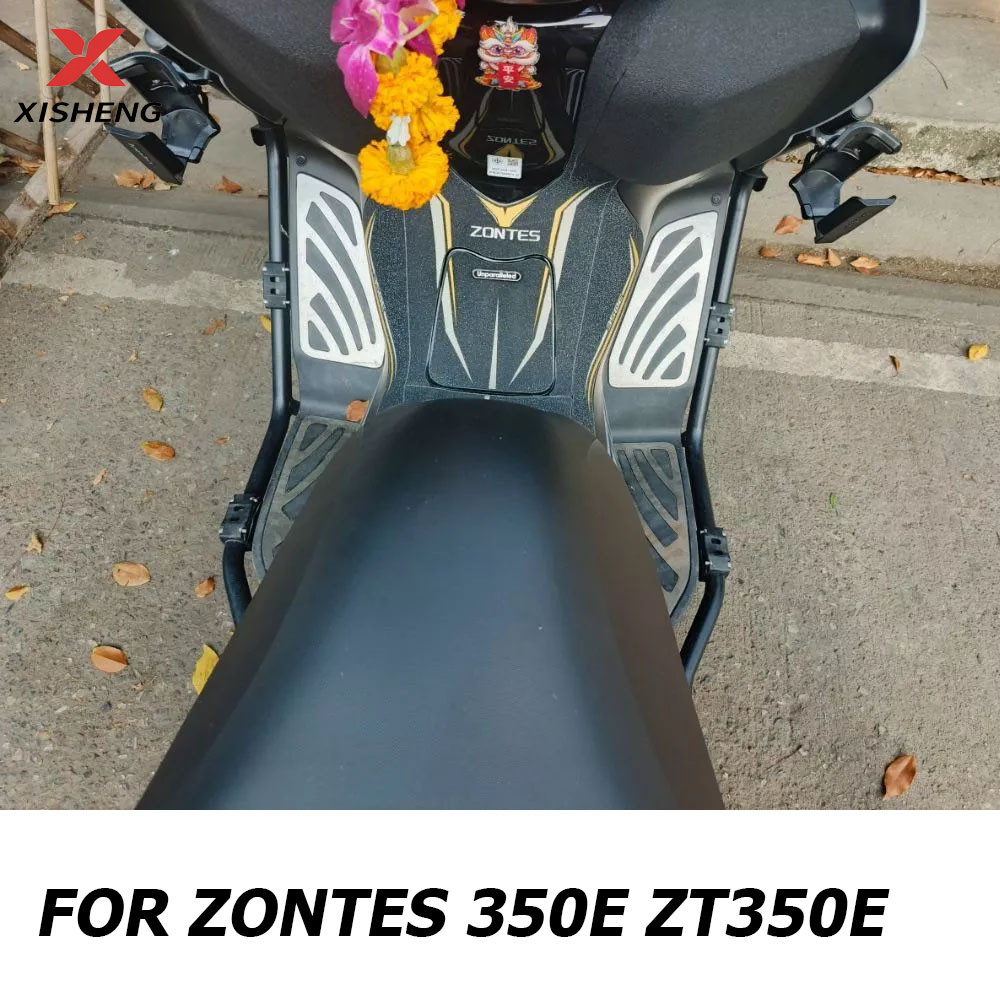 สําหรับ ZONTES 350E E350 350E ZT350E ที่วางรถจักรยานยนต์เท้าเหยียบด้านหน้าและด้านหลังอุปกรณ์เสริม