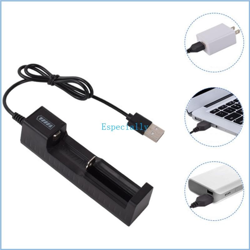 USB Universal  Charging Adapter for 4.2V 18650 18490 Li-ion Batteries