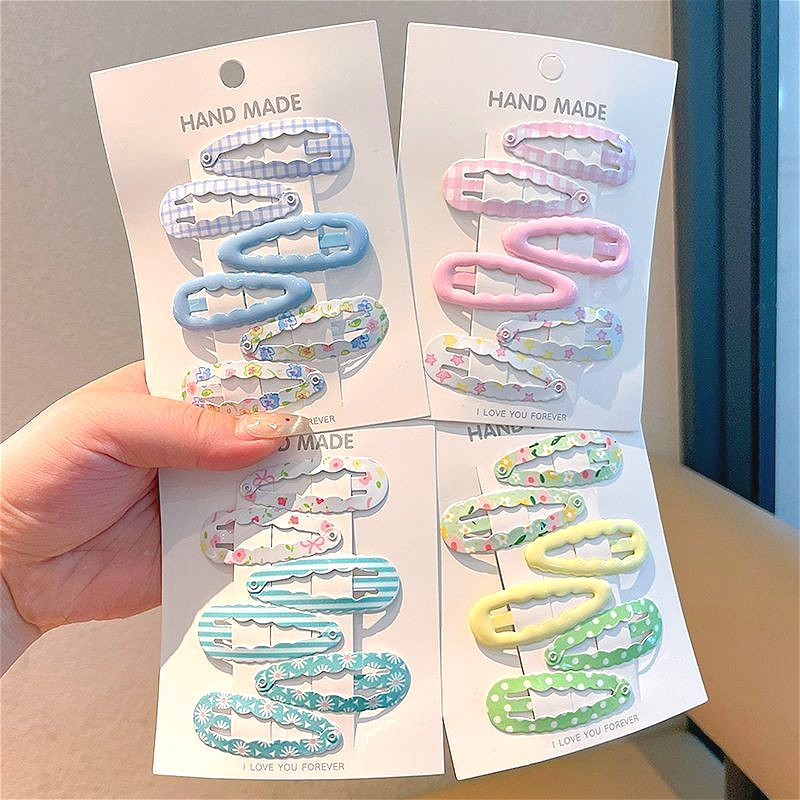 ชุดกิ๊บติดผมสำหรับเด็ก ขนาดเล็ก คลิปหน้าม้า เครื่องประดับผม