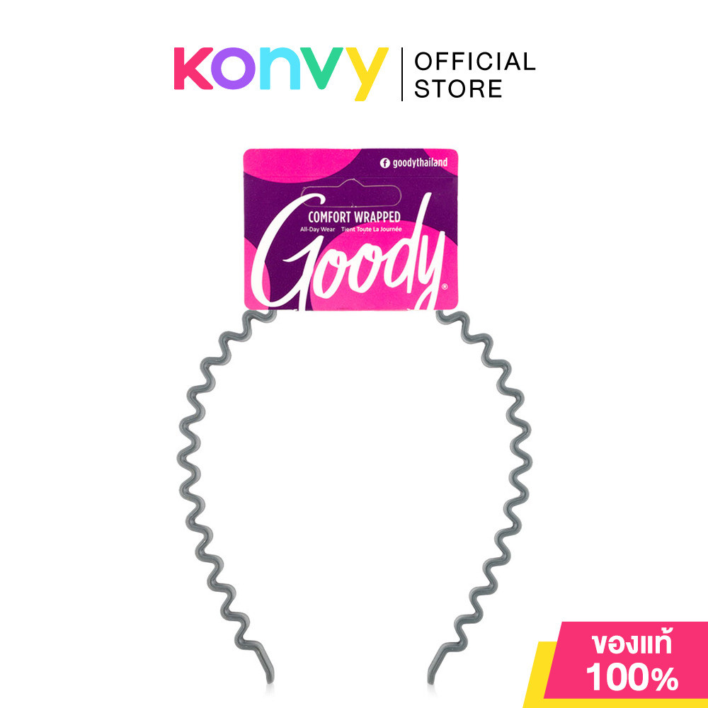 Goody Zigzag Headband 1pc กู้ดดี้ ที่คาดผม ทรงซิกแซ็ก.