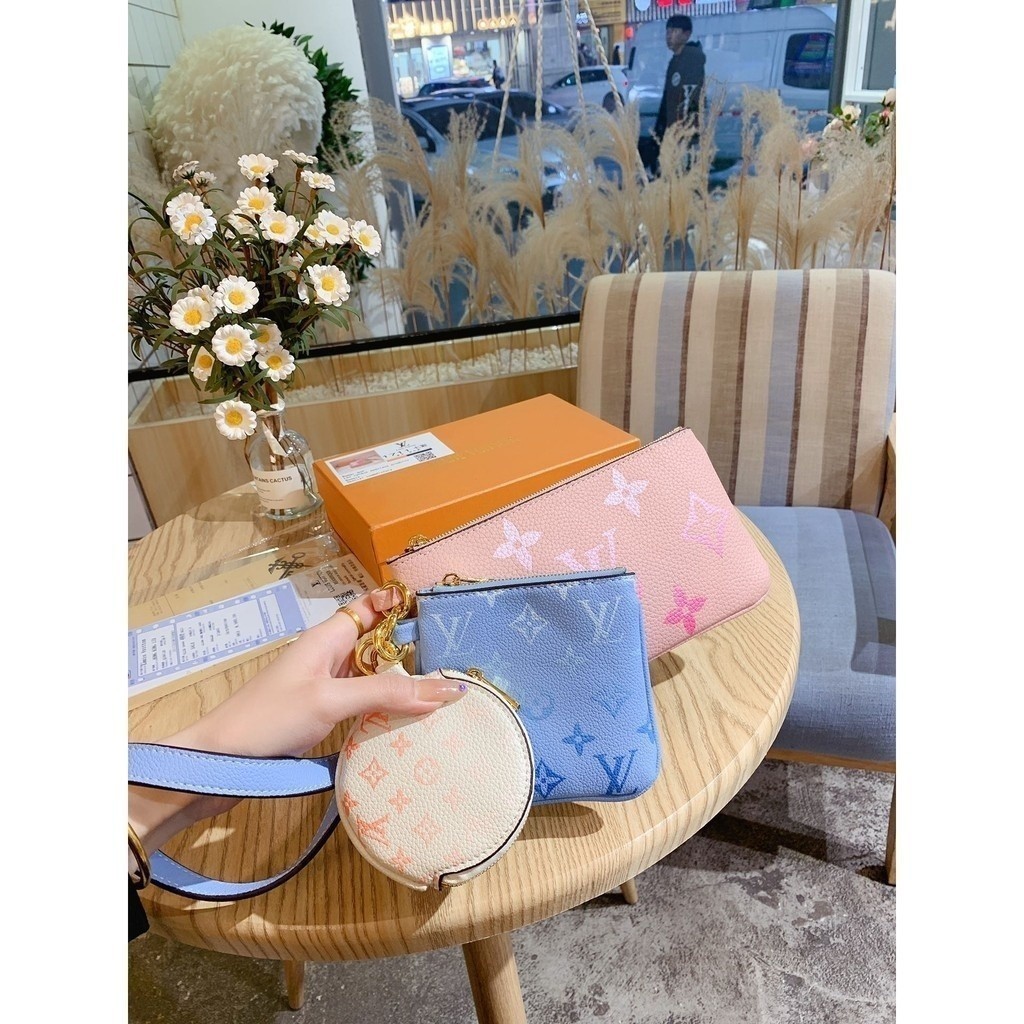 Trio Women Bag อื่นๆ Triple Summer Color Three One Multi Function Bag+Free Pack Box EL105-0 Fashion 