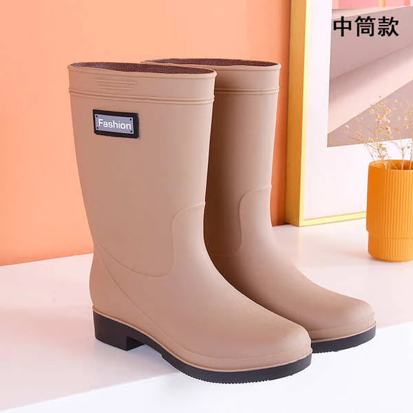 รองเท้าบูทกันฝนยางกันลื่นสำหรับผู้ใหญ่ thumbnail 10