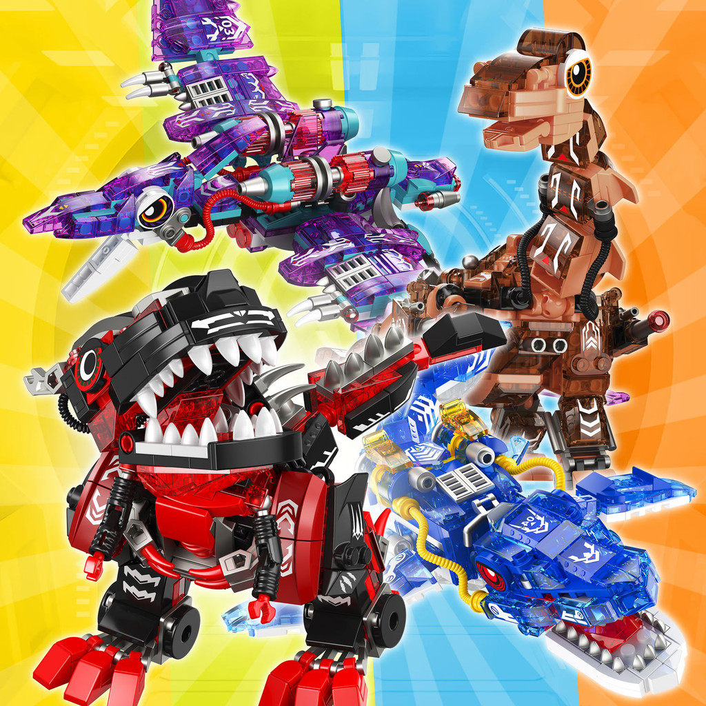 บล็อกตัวต่อขนาดเล็กขนาดเล็ก662047บล็อกตัวต่อไดโนเสาร์เรืองแสง Jurassic Dilophosaurus Tyrannosaurus Ankylosaurus เครื่องประดับรุ่นเด็กประกอบของเล่นของขวัญ