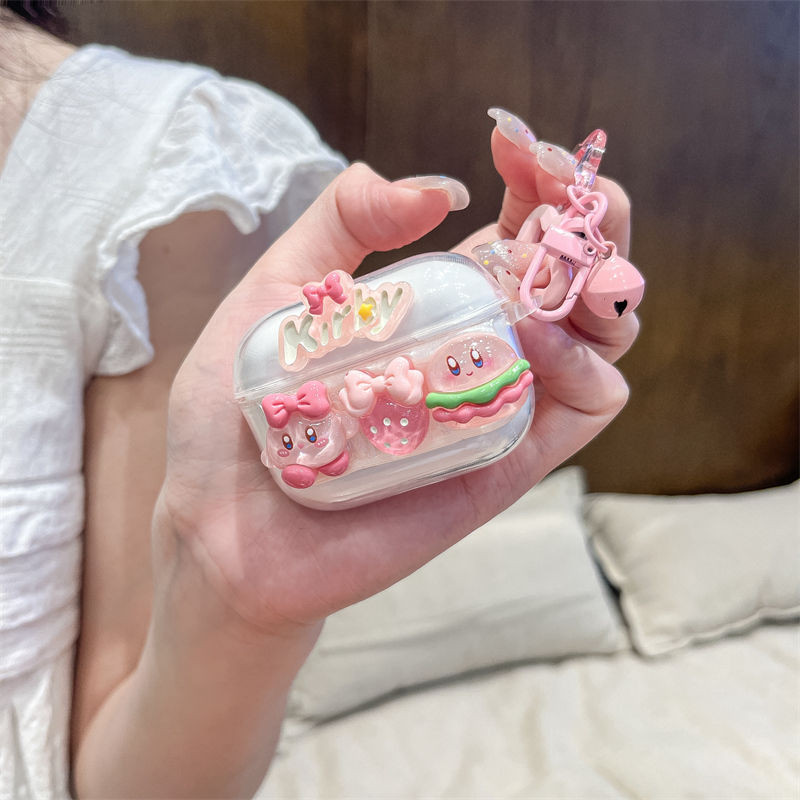 Star Kabi ที่ใช้งานได้ Lenovo ea420 เคสหูฟังโปร่งใส Lenovo ea420 เคสหูฟังบลูทูธกันกระแทกหญิงน่ารัก