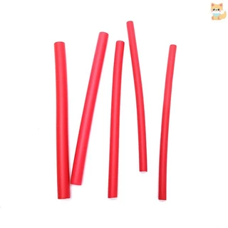 [VI] 10 ชิ้นยืดหยุ่นผม Curling Rod Hair Curler Makers โฟมนุ่ม Bendy Twist Curls TH