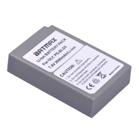 BATMAX แบตเตอรี่  BLS-5 /BLS-50  BLS5/BLS50 สำหรับกล้อง OLYMPUS ตระกูล OMD E-M10 และ EPL ทุกรุ่น รับประกัน 1 ปี