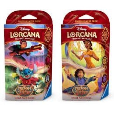 Disney Loracana TCG รัชกาลภาษาอังกฤษของ Jafar - เด็คเริ่มต้น