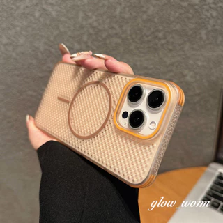 บางเฉียบ Cooling Heat Dissipation Magnetic เคสโทรศัพท์สําหรับ iPhone 17 16 15 14 13 12 11 Pro Max Plus เคสแข็งพีซี