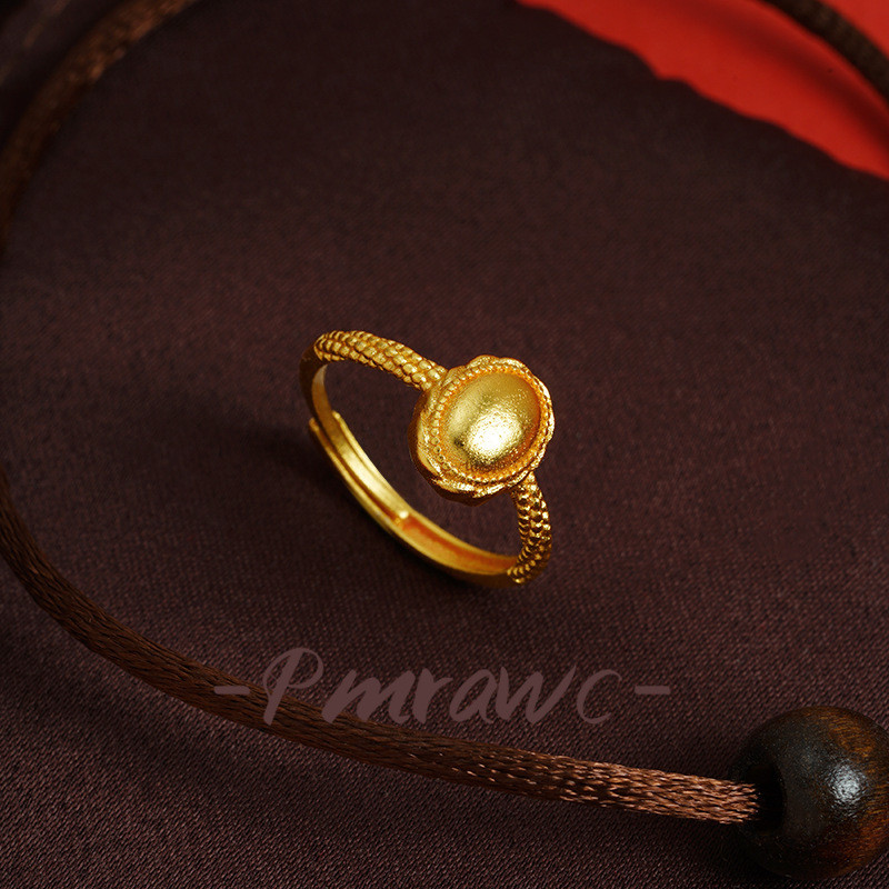 ใหม่หรูหรารูปไข่ขอบเปิดแหวนสําหรับผู้หญิง เอฟเอส3577