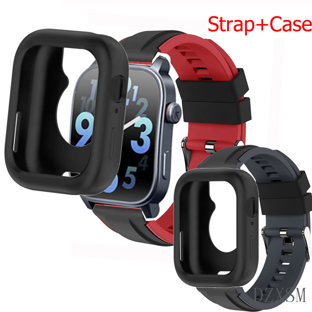 สาย เคส Kieslect KS3 elite สมาร์ทนาฬิกาหน้าจอฝาครอบป้องกันสําหรับ Kieslect KS 3 SmartWatch Band สายซ