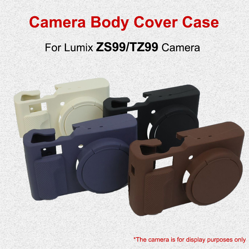 เคสป้องกันกล้อง เหมาะสําหรับกระเป๋ากล้อง Panasonic Zs99 Lumix Tz99 เคสซิลิโคน Zs99 เปลือกยางนุ่ม