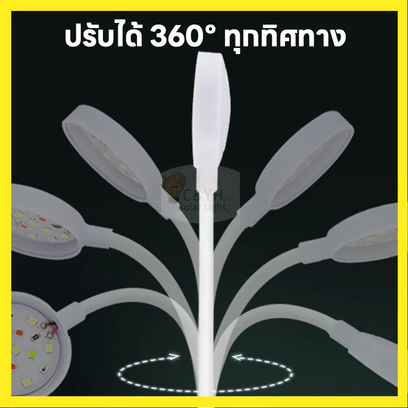TH จัดส่งจากไทย โคมไฟตู้ปลา LED USB แคลมป์ไฟตู้ปลา ไฟตู้ปลา พิพิธภัณฑ์สัตว์น้ำ ไฟ Aquarium Light thumbnail 4