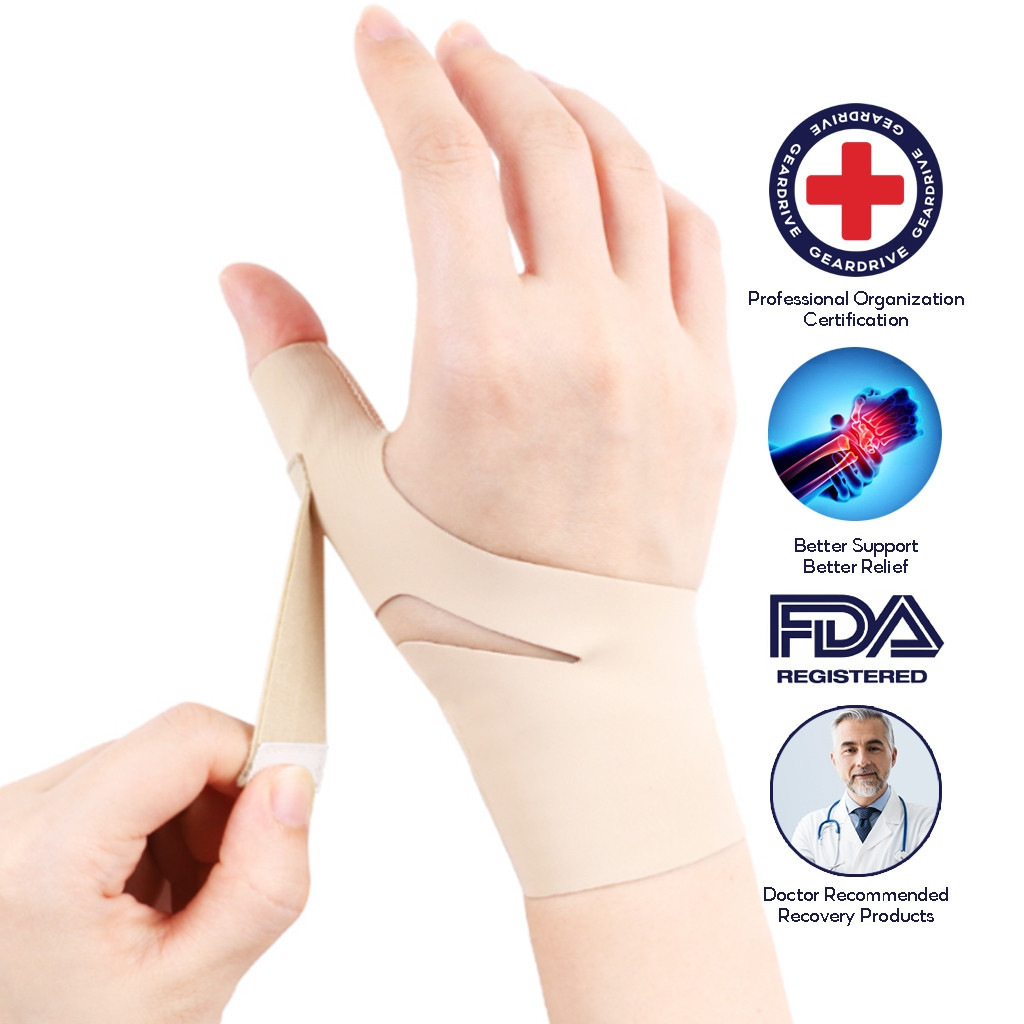 รั้งนิ้วหัวแม่มือบางเฉียบพร้อมการสนับสนุนนิ้วหัวแม่มือสําหรับโรคข้ออักเสบ, ความเครียดสืบพันธุ์, พยุงข้อมือบรรเทาอาการปวด