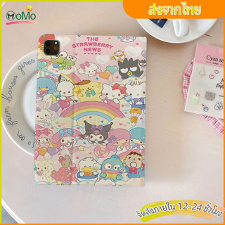 🔥NEW เคสiPad Air5/6/7 2024/2025 การ์ตูนน่ารักช่องใส่ปากกา คุณภาพดีเคสไอแพดGen10/9/11 mini 4 5 iPad pro 11 2018/2019/2020