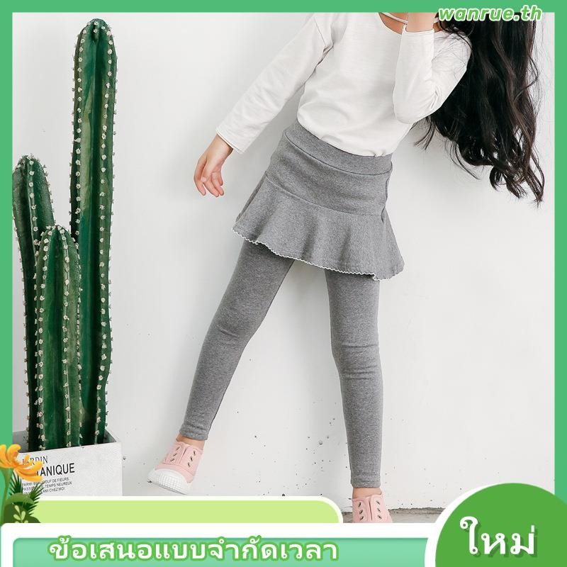 กางเกงกระโปรงเกาหลีCulottes ของสาว ๆกระโปรงเด็กหญิง Culottes สำหรับฤดูใบไม้ผลิและฤดูใบไม้ร่วง