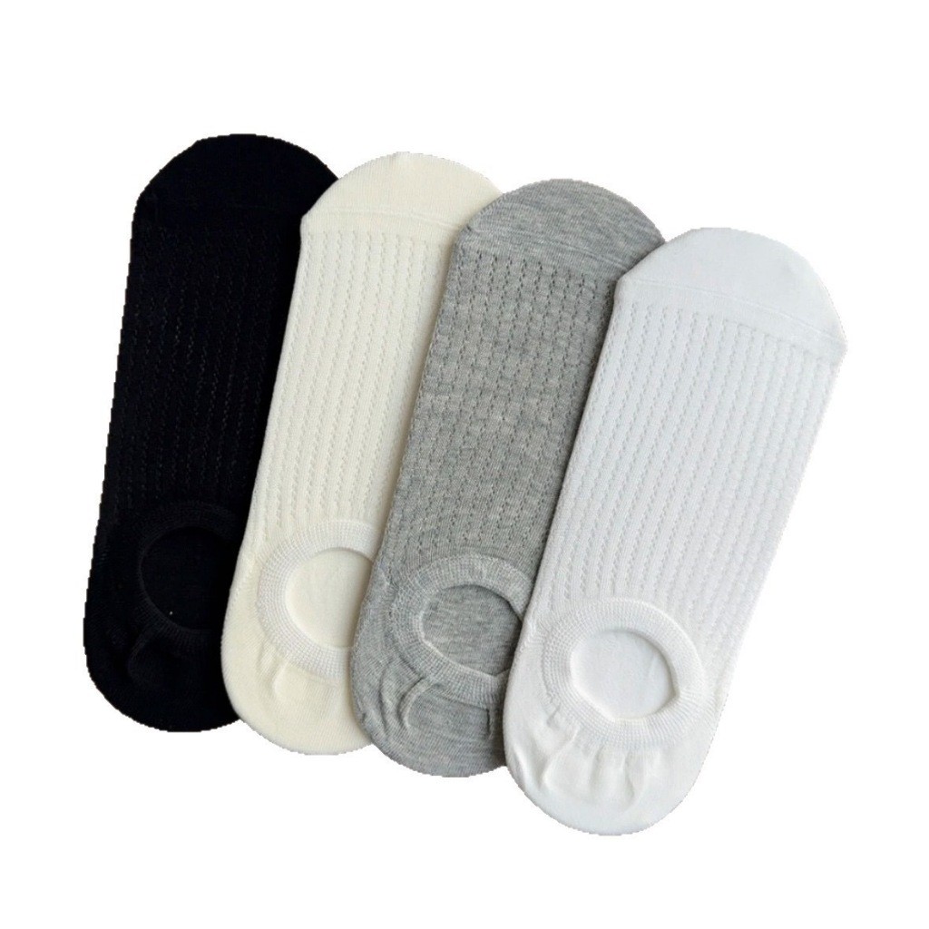 SY SHOP899 ถุงเท้าข้อเว้า ถุงเท้าแฟชั่น (5สี/10คู่ ) เนื้อผ้านุ่ม ใส่ได้ทั้งหญิง-ชาย NO.W128 - รูปที่ 3