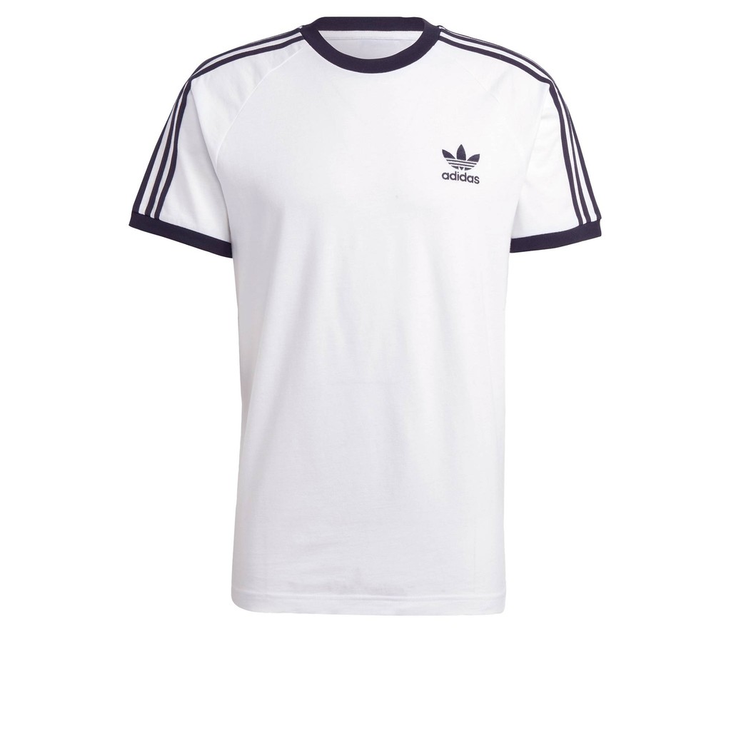 أديداس تيشيرت Adicolor 3-Stripes ـ رجالي أبيض — صورة 3