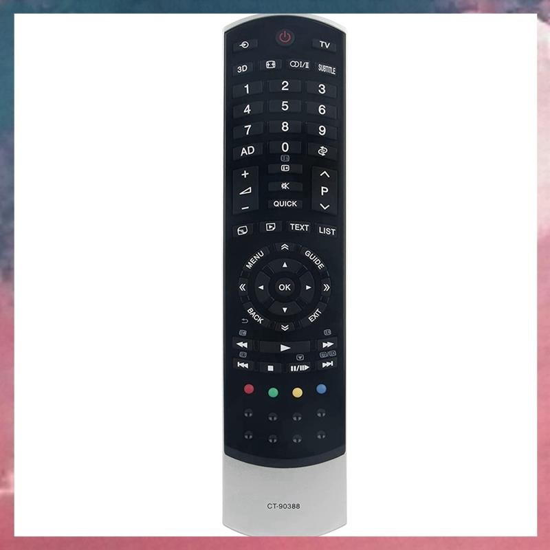CT-90388 รีโมทคอนโทรลทดแทนสําหรับ-ทีวี 32RL838 32RL838G 32TL838 32TL868 40TL868G 46TL838 46TL838F 46