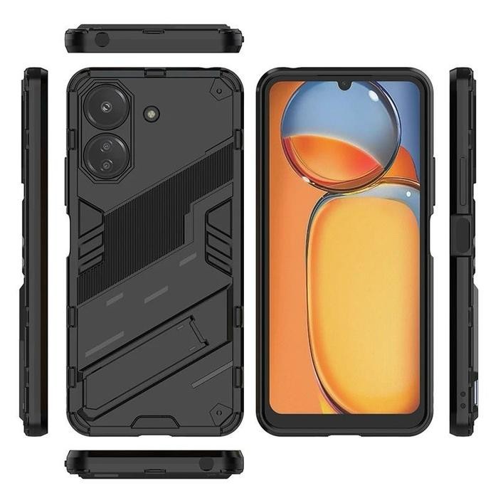 Redmi 13C Bibercas Hybrid Kick Stand เคสกันกระแทก