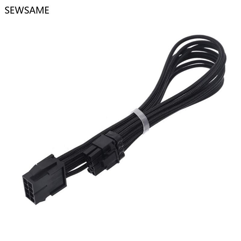SEWSAME GPU 8Pin 6+2 ถึง PCIE สายไฟ 8Pin PCIExpress อะแดปเตอร์สําหรับกราฟิก