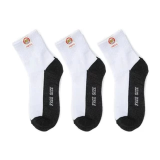 ถุงเท้านักเรียน 12คู่ การทำให้ข้น 🔥ส่งจากกทม🔥 Student Socks ถุงเท้าสีขาว ถุงเท้าข้อ
