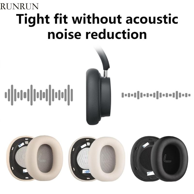 RUN Protein Leather Earpads สําหรับ WH950NB LS880NB หูฟังเบาะนุ่ม