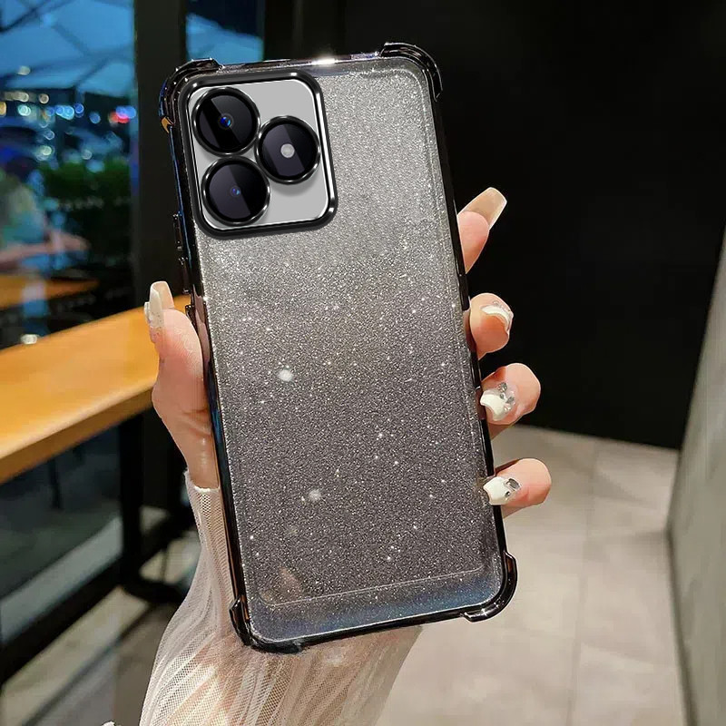 เคสสําหรับRealme C53 C51 C63 C61,NOTE 50 สี่มุมกันกระแทกเคสโทรศัพท์ 3Dกระจกแต่งหน้าผู้ถือสร้อยข้อมือใหม่Softcase ราคา ถูกที่สุด ดีลบีเคเค แกลเลอรีภาพที่ 7