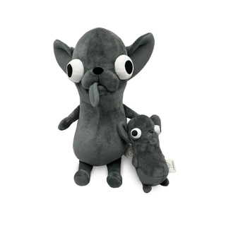 COD ตุ๊กตาชิวาวา12/25cm ตุ๊กตาของเล่นตุ๊กตา จี้พวงกุญแจสัตว์ Plush ตลก emo ของขวัญวันเกิด