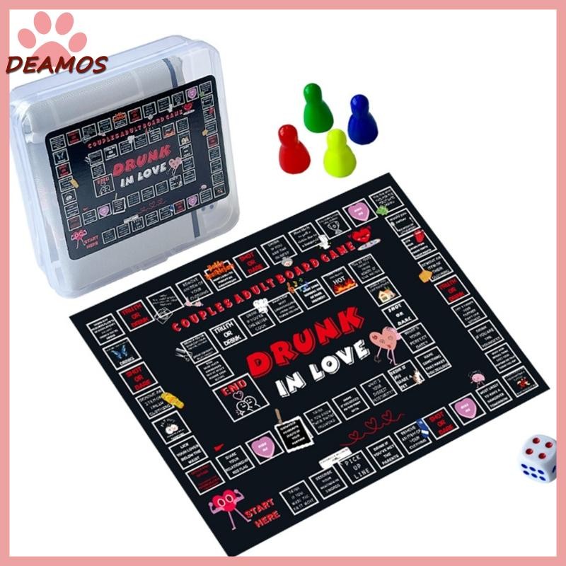DE Intimate Couples Opoly Board Game เกมกระดาน Adultopoly และท้าทาย