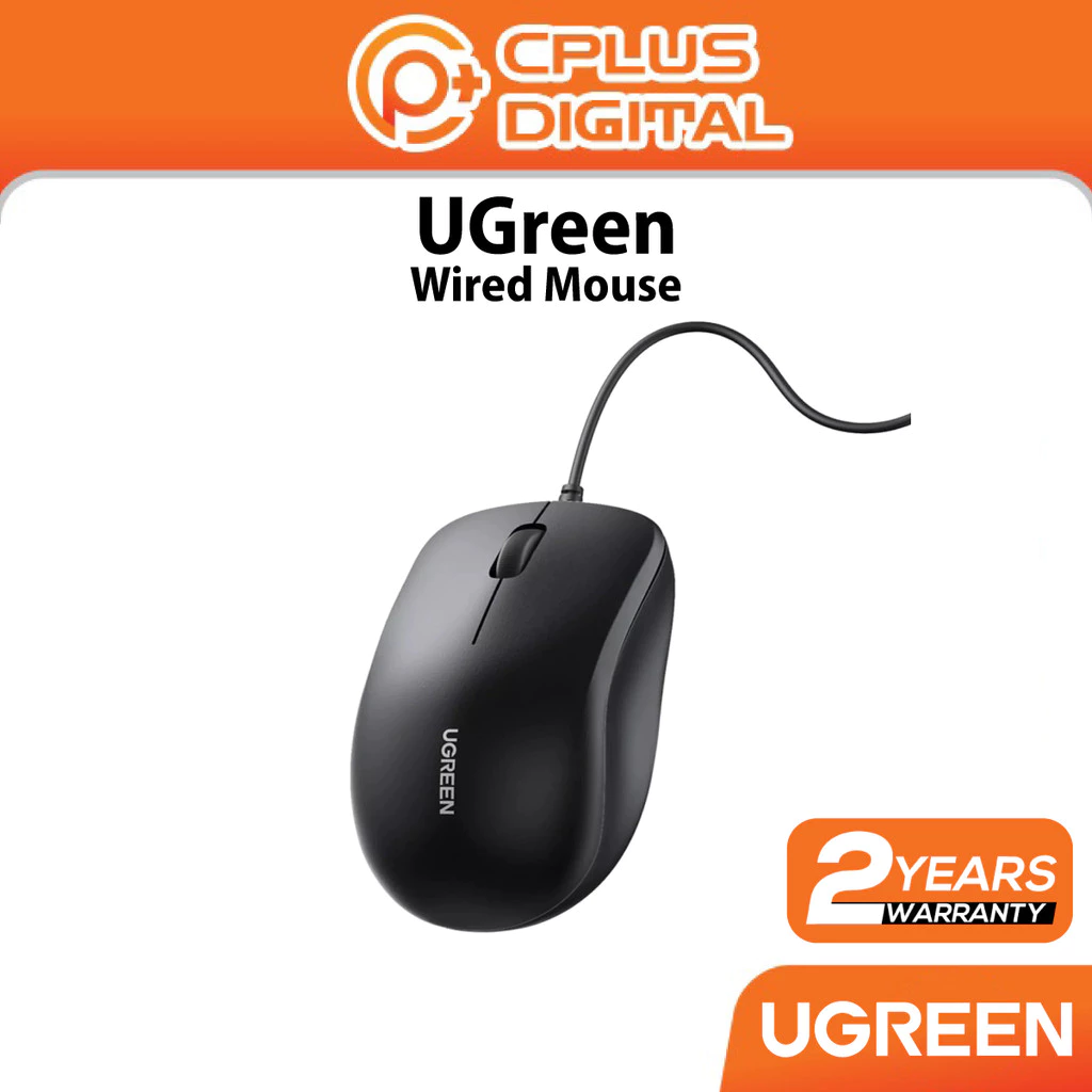 UGREEN เมาส์มีสาย USB MU007 1200 DPI