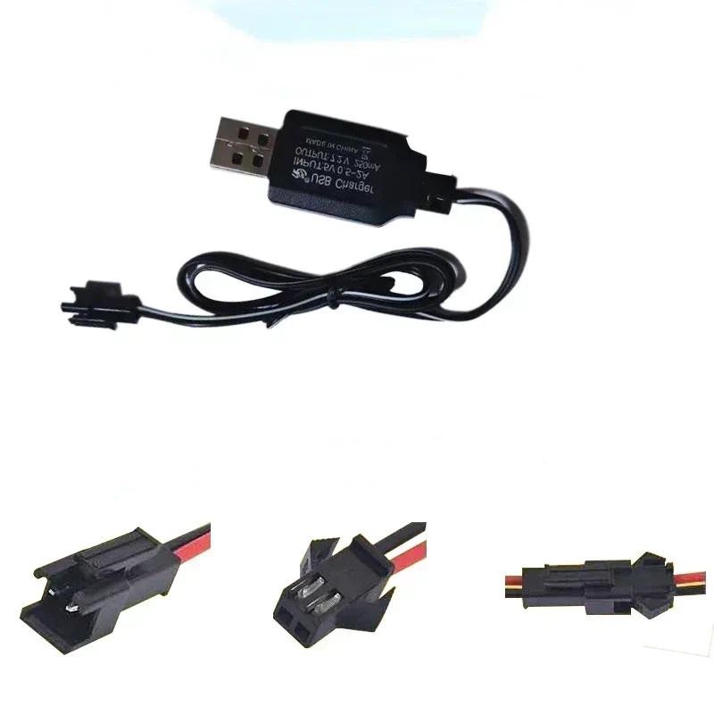 3.6V 4.8V 6V 7.2V สีดํา USB Charger อะแดปเตอร์สาย Universal สําหรับ Sky Viper Drone เฮลิคอปเตอร์