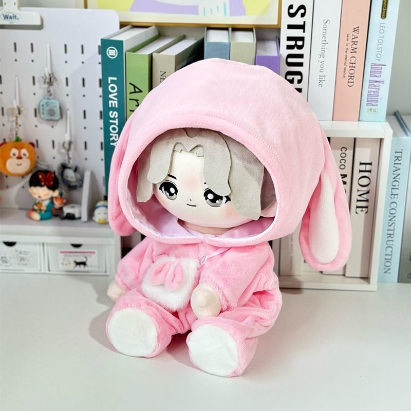 40เซนติเมตรเสื้อผ้าเด็ก- 40cm ผ้าฝ้ายตุ๊กตาเสื้อผ้านั่งสไตล์หวานกระต่ายน่ารักตุ๊กตาบอดี้สูท-40cm Cut