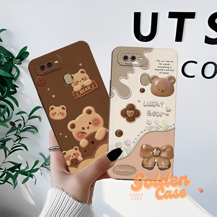 ซิลิโคน Oppo A7 A5S A12 A3S A1K A11K Casing Pro Camera Motif ซิลิโคนแบบยืดหยุ่น