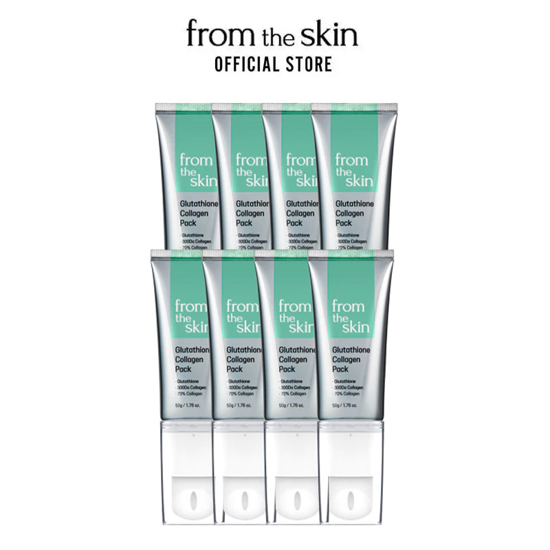 [OFFICIAL STORE] จากผิว Glutathione Collagen Pack 50g(8pcs)