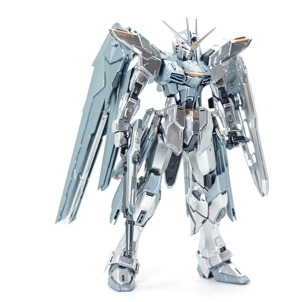 ชุดโมเดลเต็มรูปแบบ SG ที่ทาสีล่วงหน้าพร้อมสีสเปรย์ไทเทเนียมเงินสำหรับ Daban 6650MG Freedom 2.0 1:100