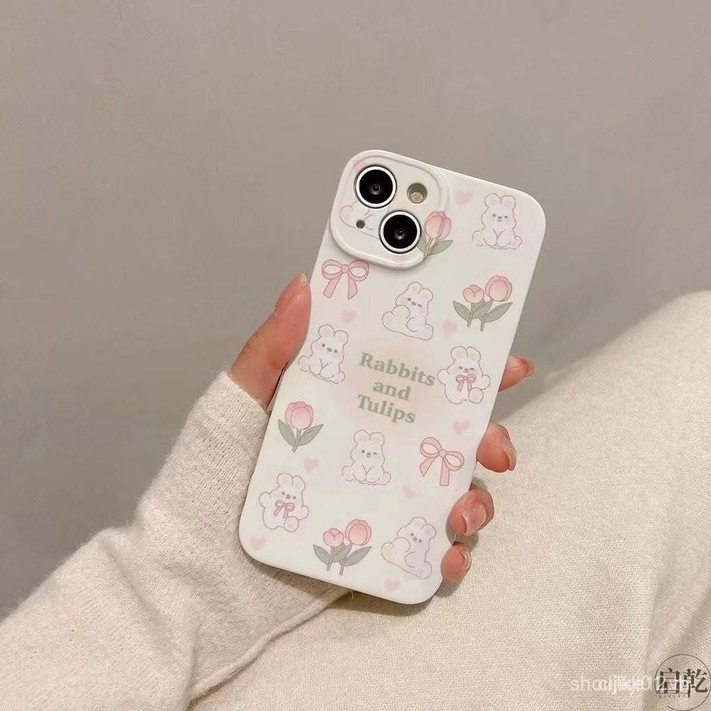 Jinxiang little bunny สําหรับ Samsung S25 A14 A03CORE A13 A24 A53 A23 A11 A34 A55 A54 S22 A04E M12 S