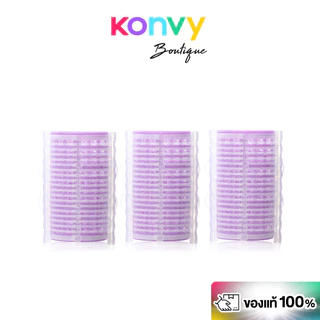 KVY Elastic Clip Hair Rollers 3pcs โรลม้วนผม 3ชิ้น.