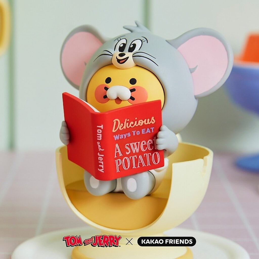 🐱พร้อมส่ง 🐭TOM AND JERRY X KAKAO FRIENDS 🧀Cup Figure Tuffy Choonsik แต่งบ้าน ของขวัญ