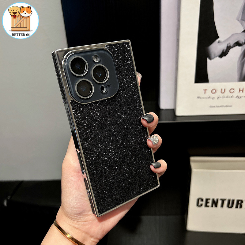 เคสโทรศัพท์ Creative Square All Inclusive ใหม่พร้อมการป้องกันฟิล์มเลนส์ในตัวเหมาะสําหรับ IPhone 13 14 15 16 Pro Max 14 15 16 Plus เคสโทรศัพท์กันกระแทก