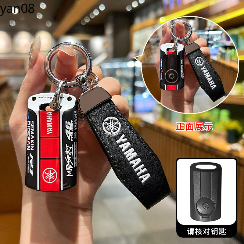 สําหรับYAMAHA XMax 309 125 250 300 400 Tricity 2020 2021 2022 NMAX 125 Tmax Tech Max ABSรถKey Fobฝาครอบอุปกรณ์เสริม