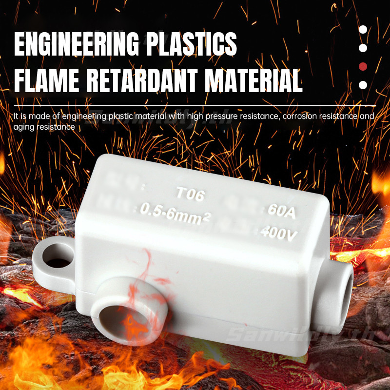 💕SW💕 สายแยกรูปตัว T สายไฟอ่อนและแข็ง ขั้วต่อเชื่อมต่อแบบรวดเร็วสากล ถูกสุดๆ - รูปที่ 6